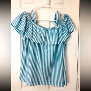 jcrew off the shoulder top